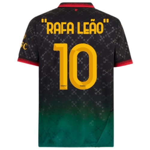 Camisola do AC Milan Rafael Leao 10 Equipamento 4ª 2024-25 Camisola do AC Milan Rafael Leao 10 Equipamento 4ª 2024-25